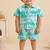 Tie –dye printed cord-set