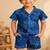 Boys navy abstract co-ord
