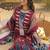 Women Ethnic Motifs Printed Regular Mirror Work Pure Cotton Kurta with Trousers & With Dupatta