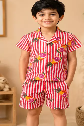 Red co-ord set