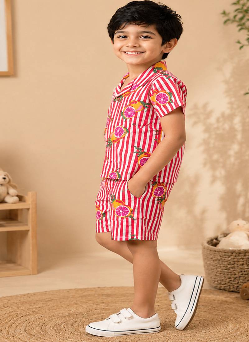 Red co-ord set