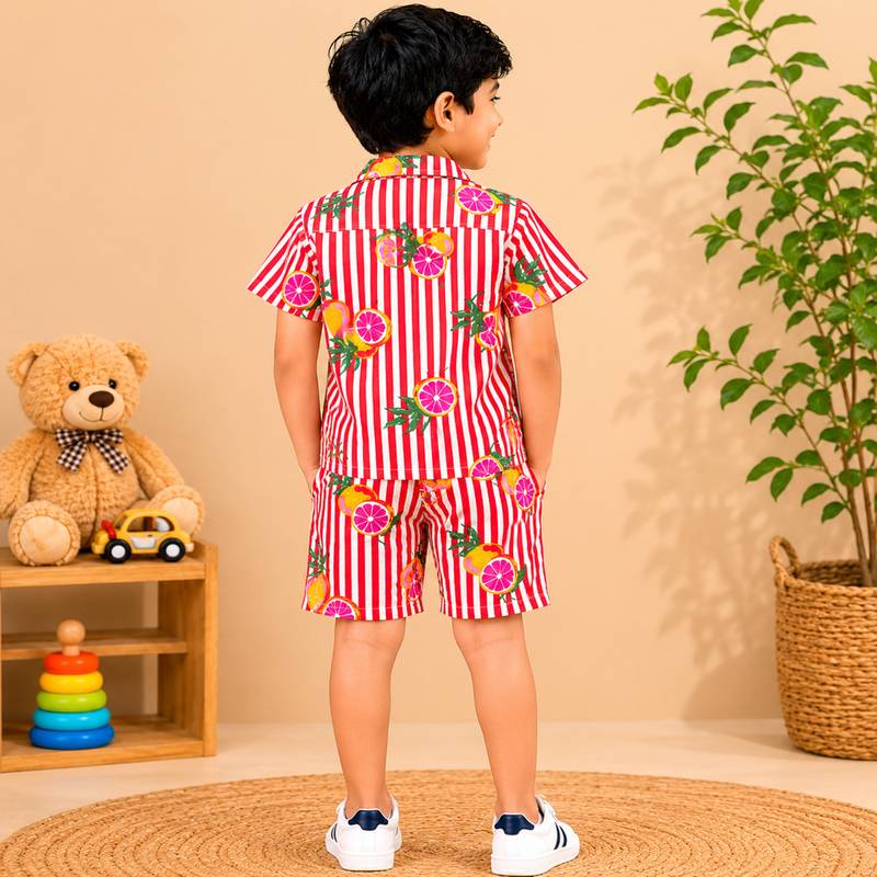 Red co-ord set