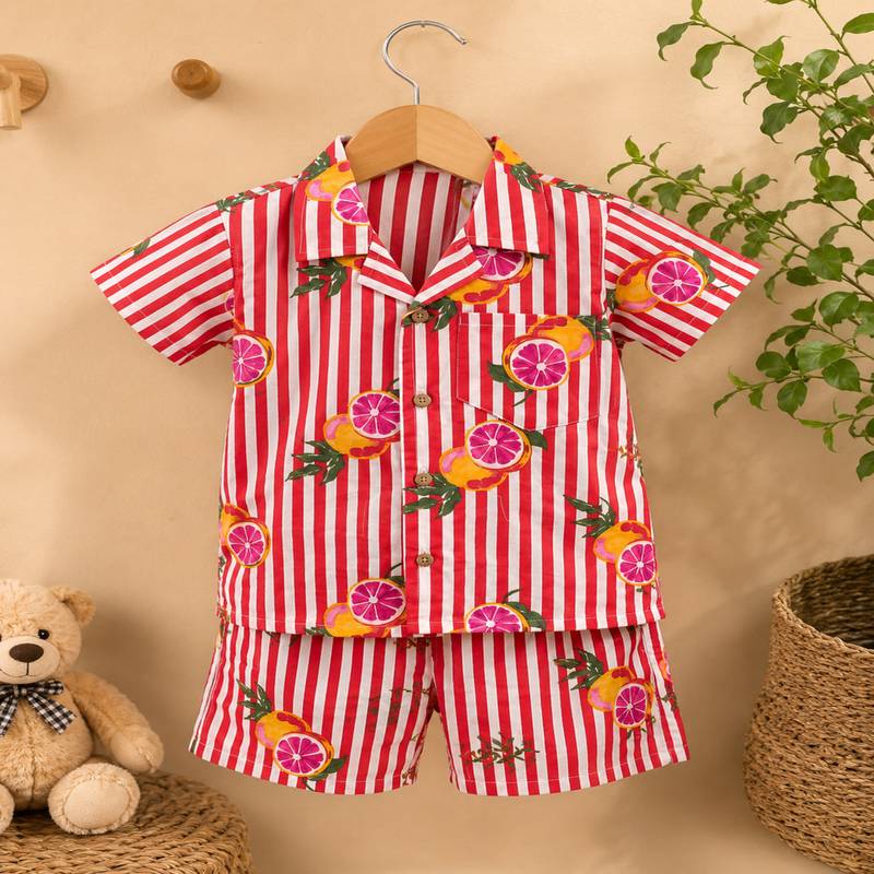 Red co-ord set