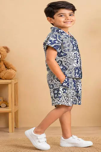 Boys abstract cord set