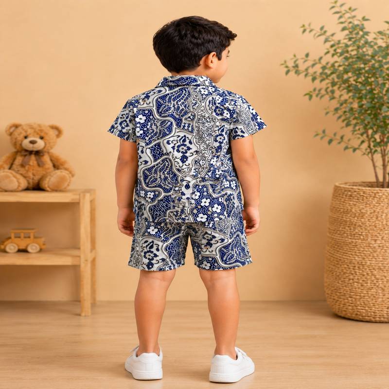 Boys abstract cord set
