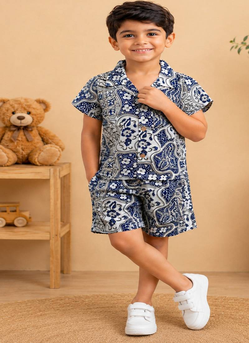 Boys abstract cord set