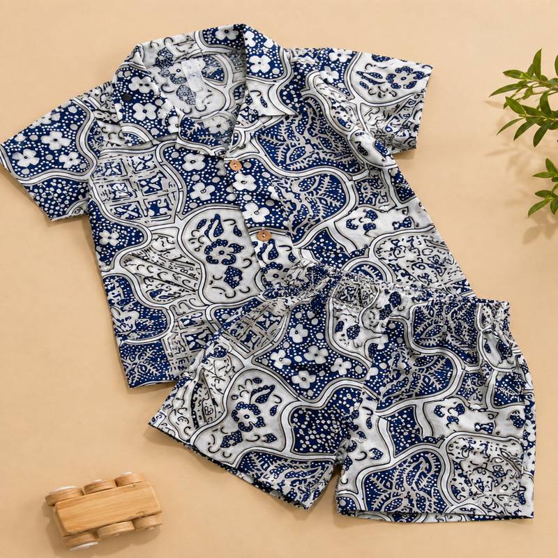 Boys abstract cord set