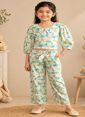 Floral girls co-ord set 1