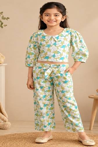 Floral girls co-ord set