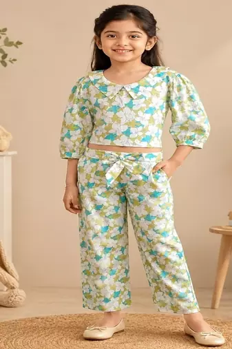 Floral girls co-ord set
