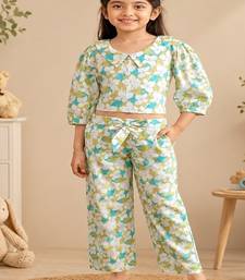 Floral girls co-ord set