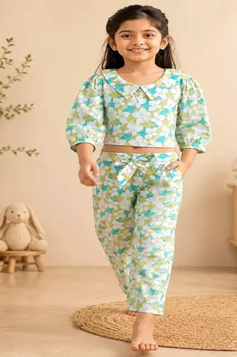 Floral girls co-ord set
