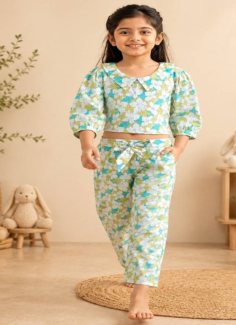 Floral girls co-ord set