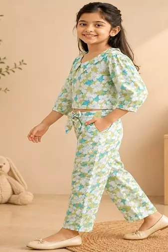 Floral girls co-ord set