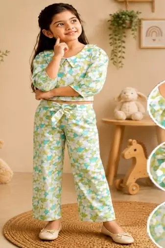 Floral girls co-ord set
