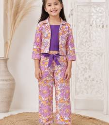 Girls floral 3pc co-ords