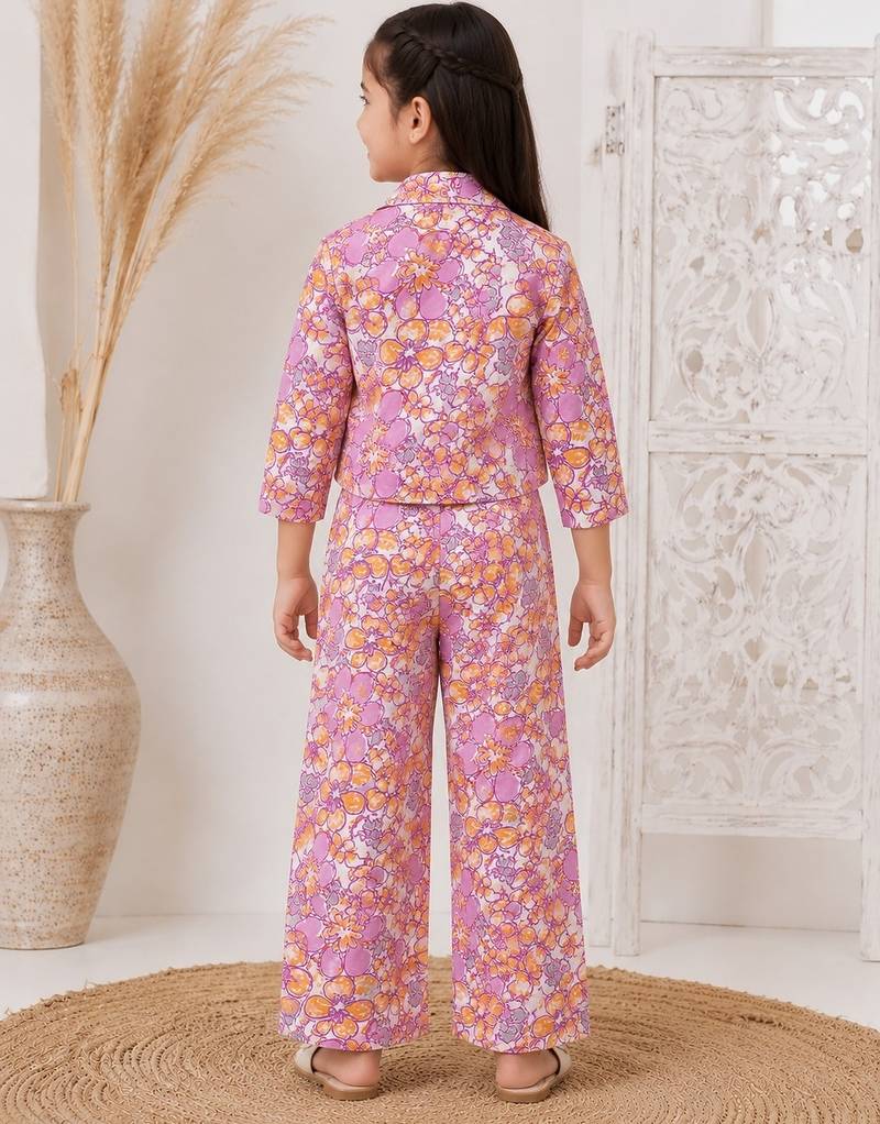Girls floral 3pc co-ords