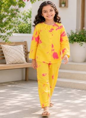 Yellow pink co-ord set 1
