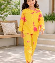 Yellow pink co-ord set