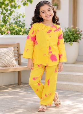 Yellow pink co-ord set 2