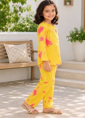 Yellow pink co-ord set 3
