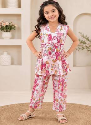 Flower print co-ord set 1