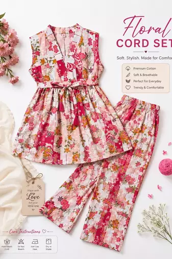 Flower print co-ord set