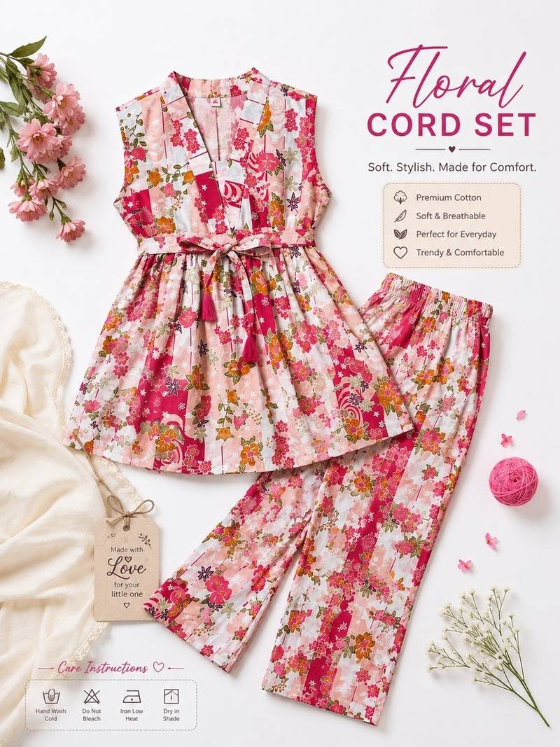 Flower print co-ord set