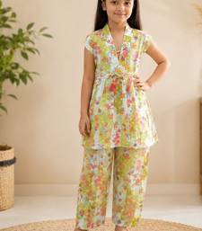 Yellow polka co-ord set