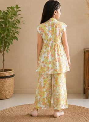 Yellow polka co-ord set 3