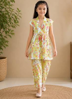 Yellow polka co-ord set 5