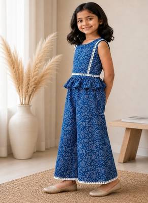 Indigo print co-ord set 2