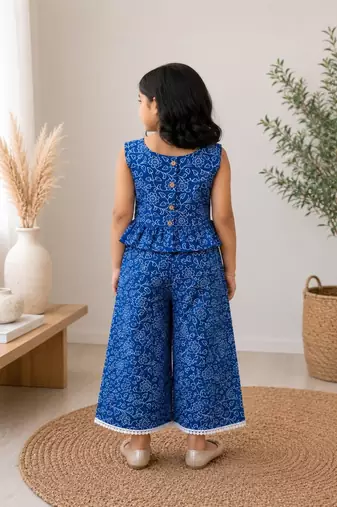 Indigo print co-ord set
