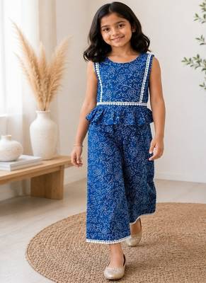 Indigo print co-ord set 5