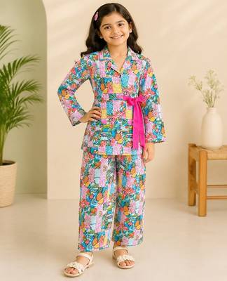 Pink fruit co-ord set 1