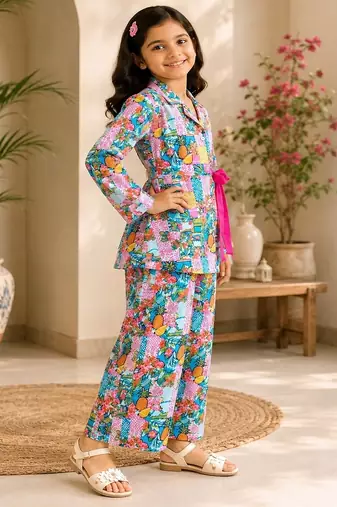 Pink fruit co-ord set