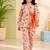Orange floral co-ord set
