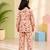 Orange floral co-ord set