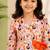 Orange floral co-ord set