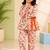 Orange floral co-ord set