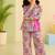 Pink tropical co-ord set