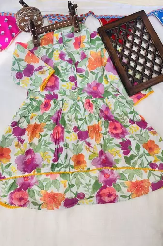 Purple floral co-ord set
