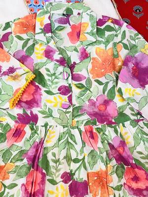 Purple floral co-ord set 3