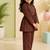 Brown polka co-ord set
