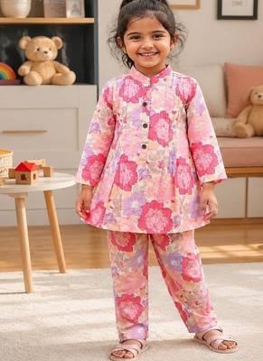 Floral pink co-ords 1