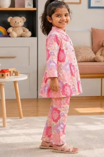 Floral pink co-ords