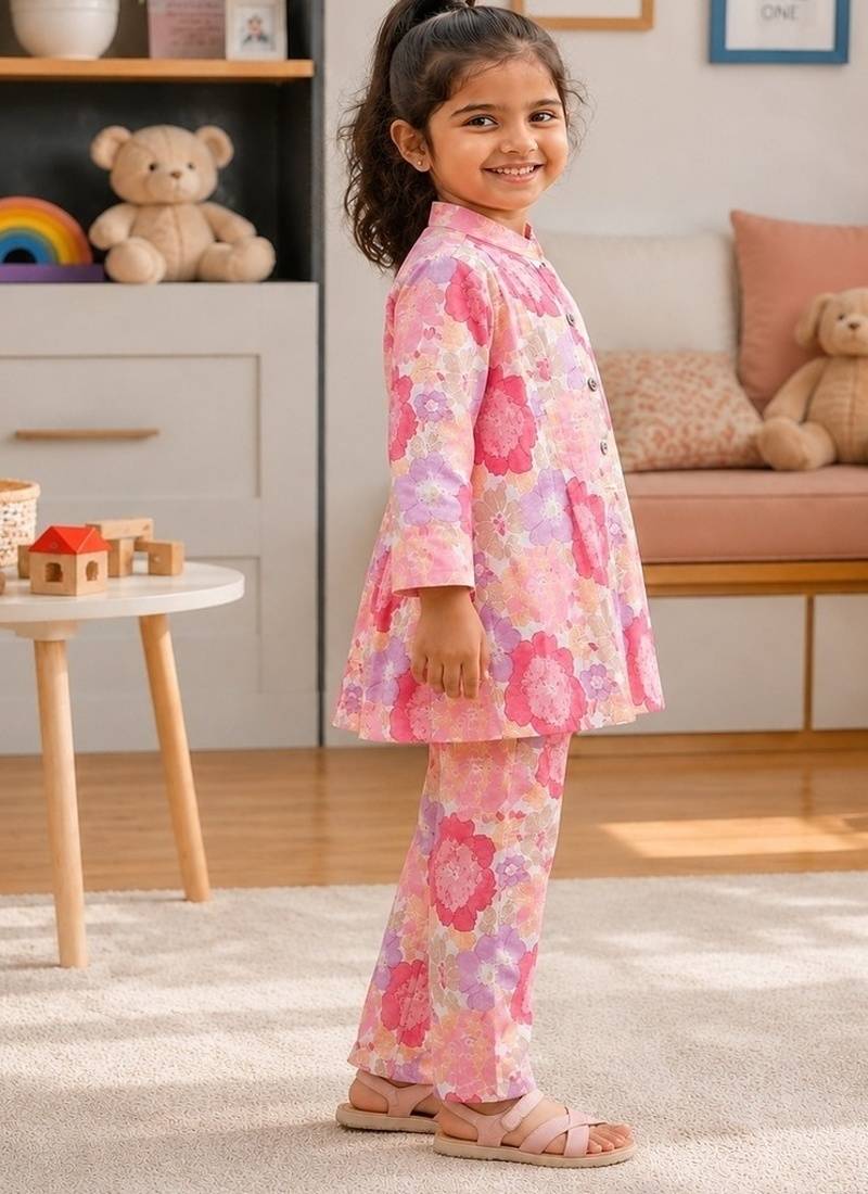 Floral pink co-ords