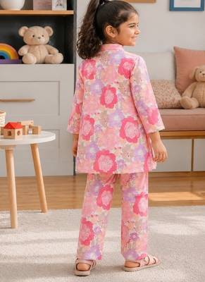 Floral pink co-ords 3