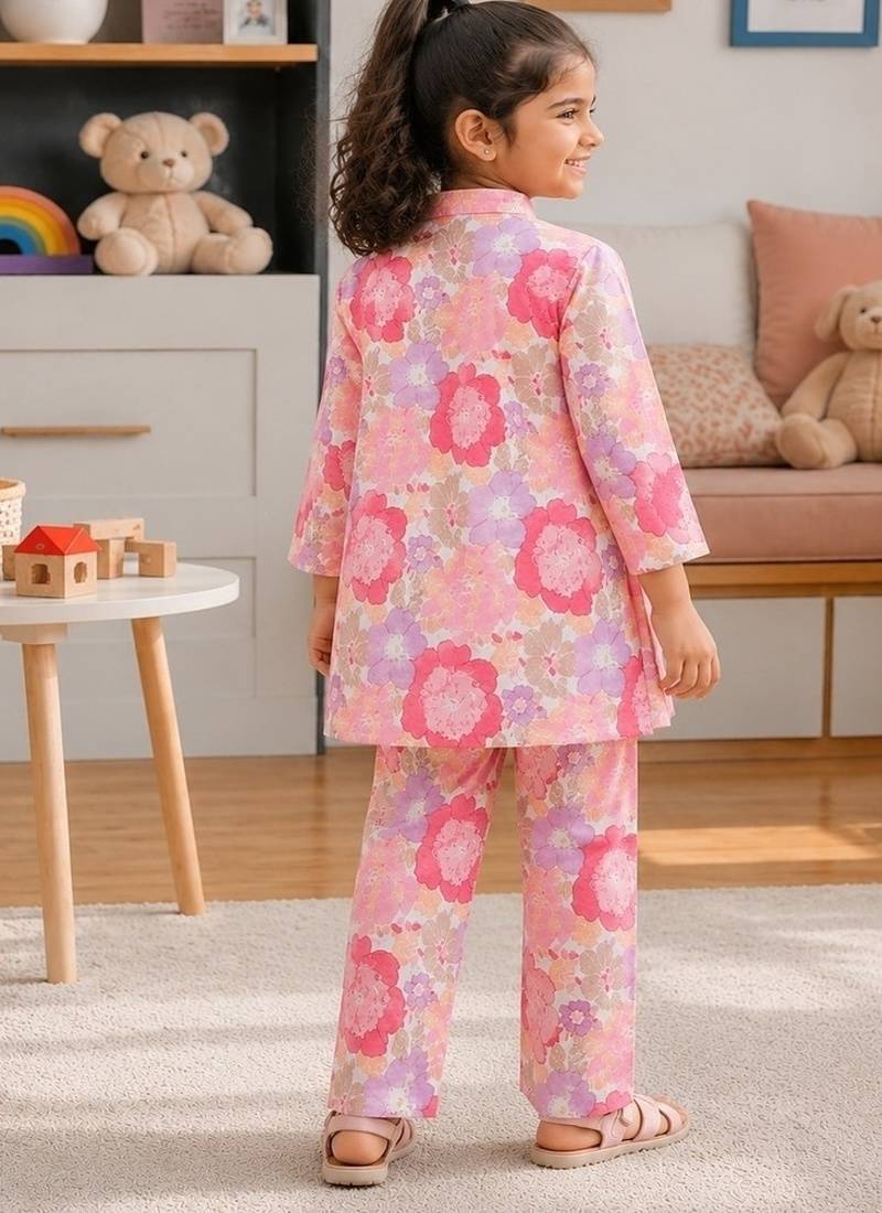 Floral pink co-ords