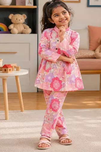 Floral pink co-ords